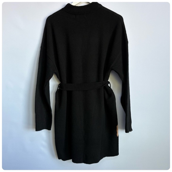 MWT Anthropologie Corey Lynn Calter Heidi Belted Horse Print Sweater Mini Dress - Picture 12 of 15